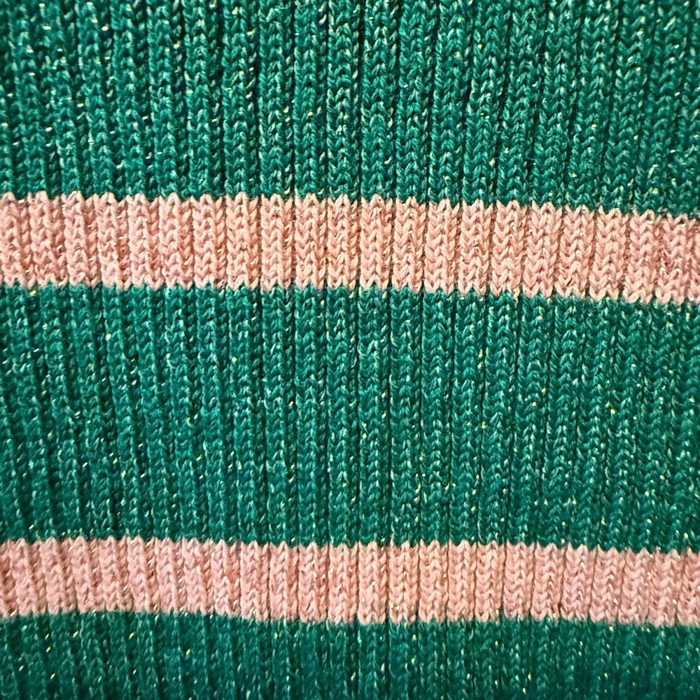 Boden. BNWT. Effie Sparkle Stripe Sweater. - Picture 5 of 6